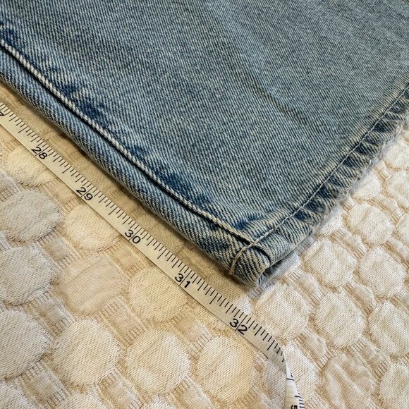 RARE DNM EDIT Light Indigo High Waisted Baggy Jeans - 23 - PacSun - Picture 9 of 9